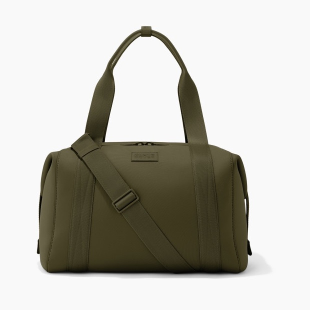 Dagne Dover Olive Green Duffel Bag